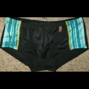 Clever retro swim brief med nwt